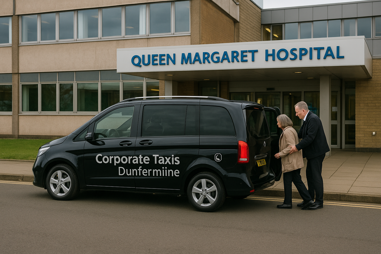 taxi Queen margaret hospital dunfermline